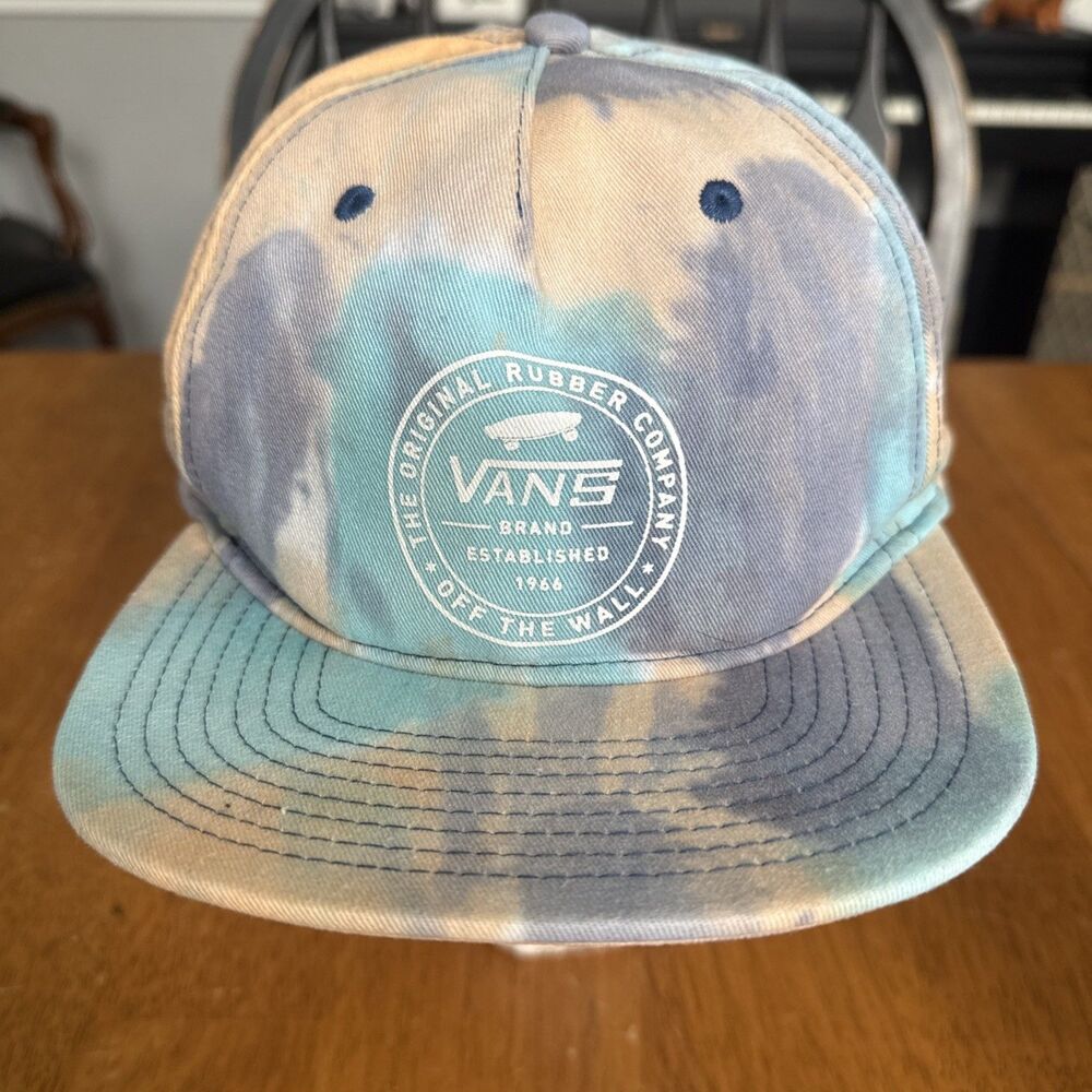 Vans tie-dye snapback hat
